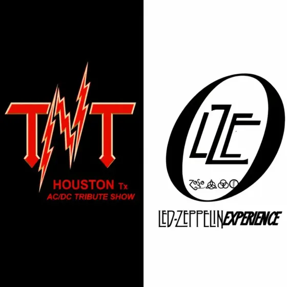 Flyer: TNT - Tribute to AC/DC & LZE - Tribute to Led Zeppelin — 403 Eats - Behind The Fence, Sat, Nov 14