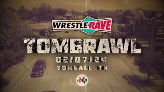 Flyer: WrestleRave Ghouls Night Out — 403 Eats - Behind The Fence, Sat, Oct 24