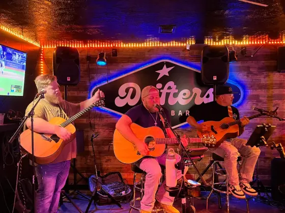 Flyer: Campfire Revival - Worship — Drifters Dive Bar, Sun, Oct 25