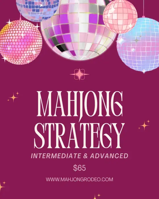 Flyer: Mahjong Strategy — Mahjong Rodeo, Sun, Nov 15
