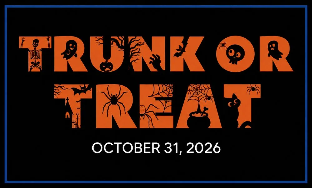 Flyer for Trunk-O-Treat  FREE  COMMUNITY EVENT