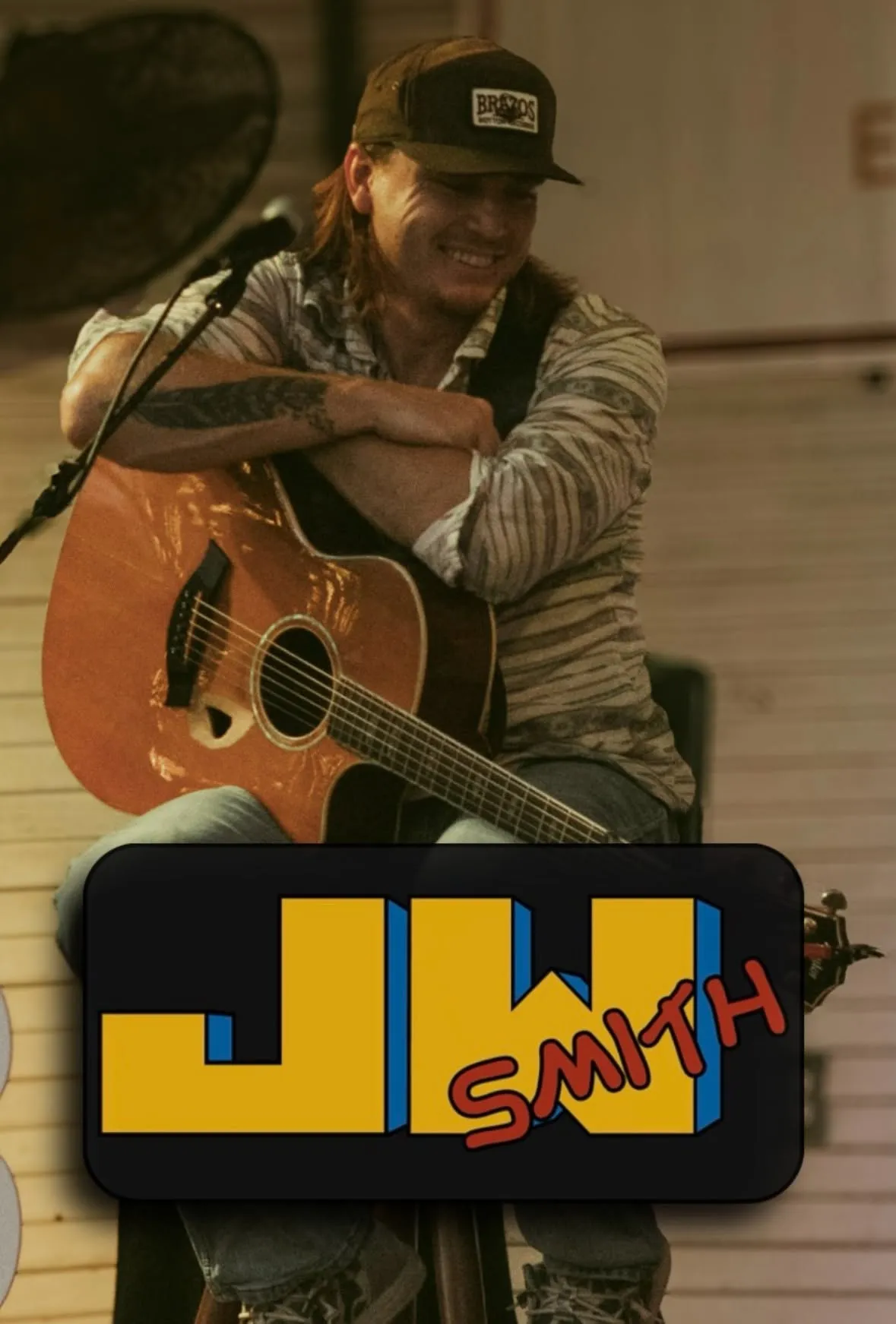 Flyer for James Wesley Live