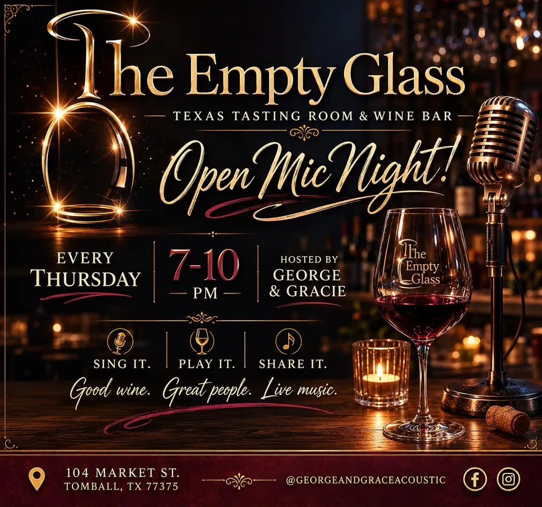 Flyer for Open Mic Night
