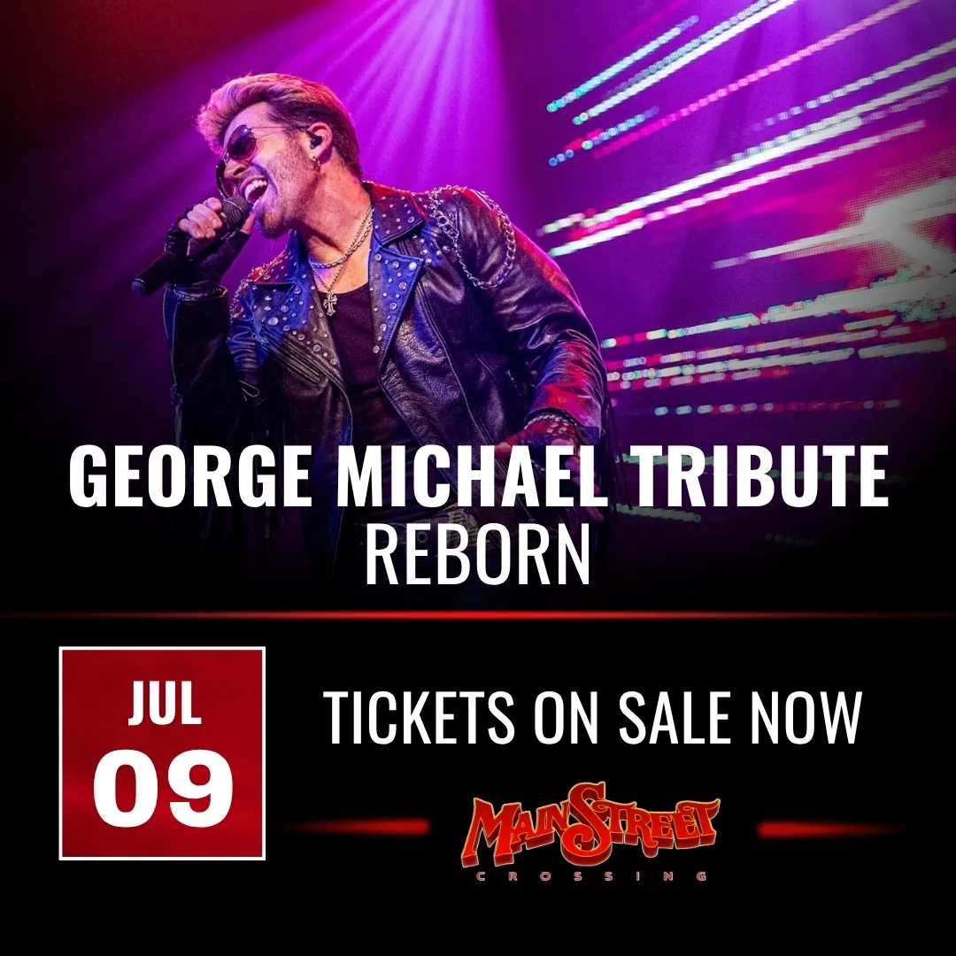 Flyer for George Michael Tribute Reborn