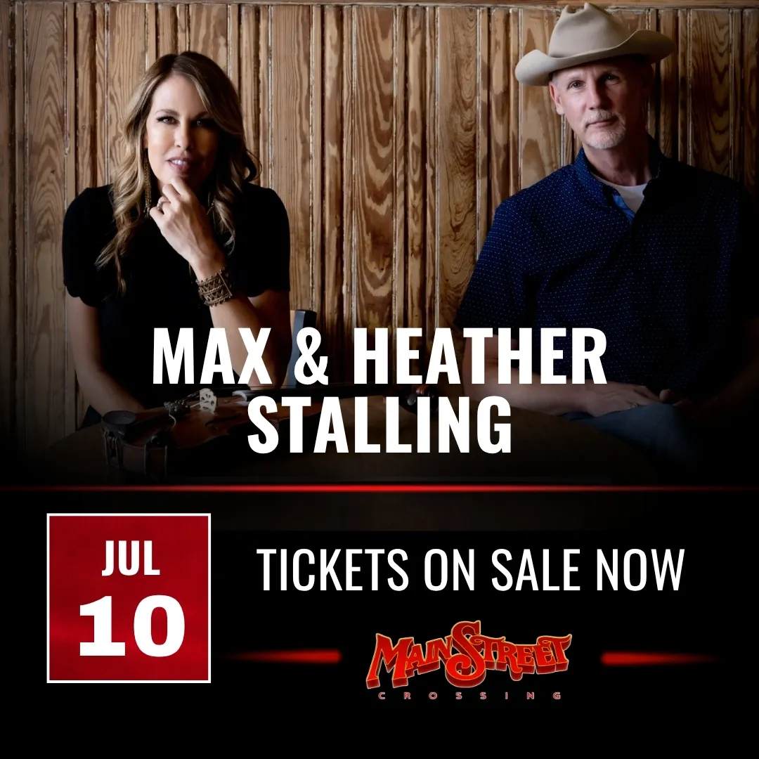 Flyer for Max and Heather Stalling