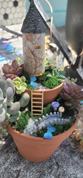 Flyer for Fairy Garden Workshop